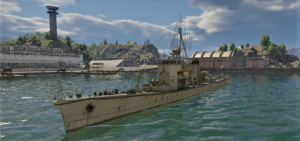 ゲームWar Thunder大日本帝國海軍 軍艦 第一号型駆潜艇の画像