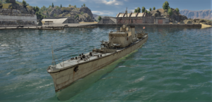 ゲームWar Thunder大日本帝國海軍 軍艦 第四号型駆潜艇の画像