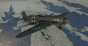 ゲームWar Thunderのドイツ空軍航空機 He 100 D-1の画像