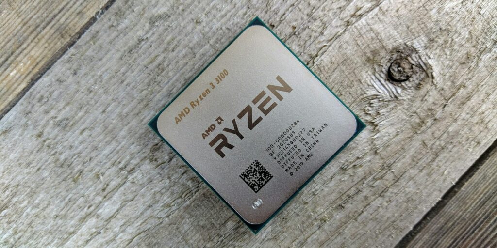 ryzen3のCPU画像