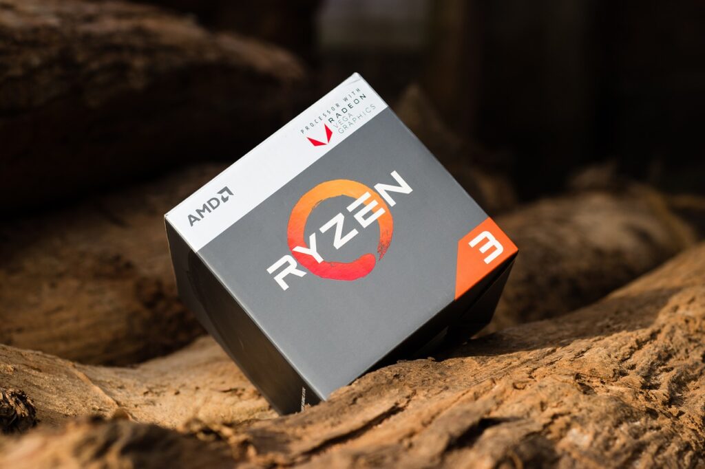 Ryzen CPUの箱入りの画像