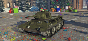 ゲームWar Thunderのソビエト連邦陸軍戦車 T-34 (1942)の画像