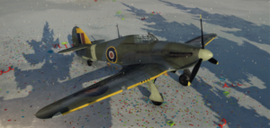 ゲームWar Thunderのイギリス空軍航空機 シーハリケーン Mk.IBの画像
