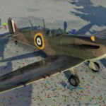 ゲームWar Thunderのイギリス空軍航空機 スピットファイア Mk.Ⅰの画像