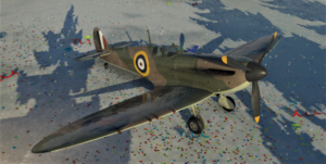 ゲームWar Thunderのイギリス空軍航空機 スピットファイア Mk.Ⅰの画像