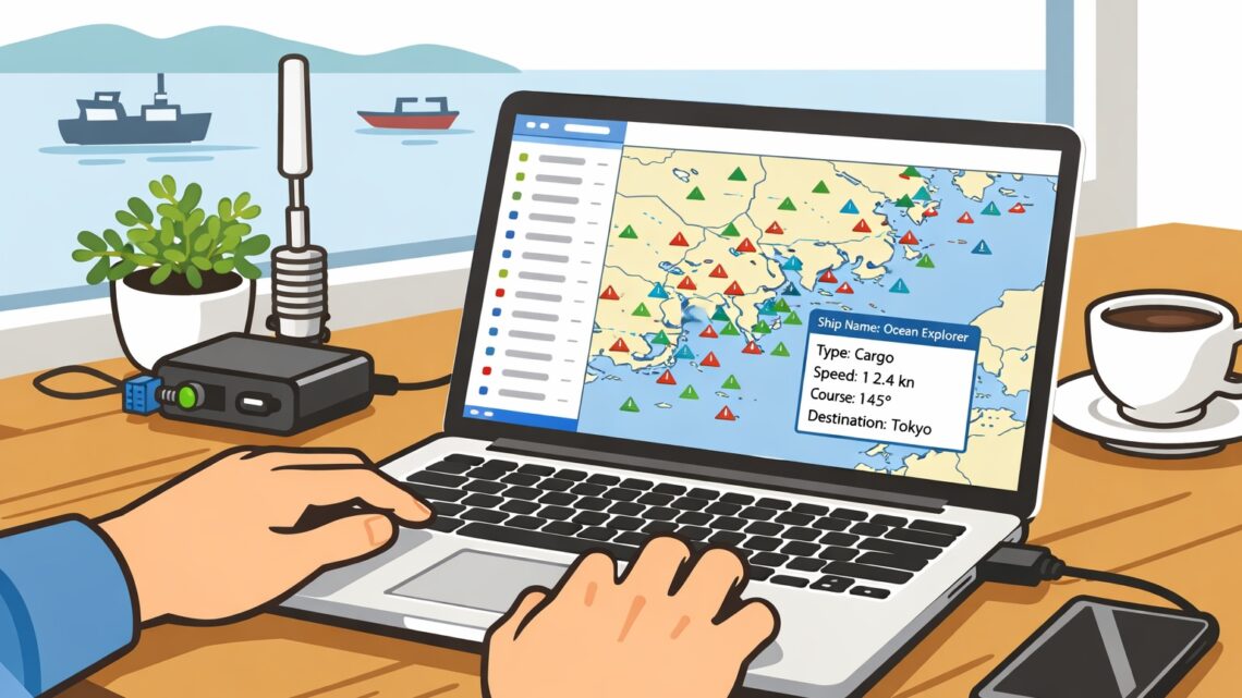 AIS船舶トラッキングにおすすめのノートPCスペックと選び方【初心者向け】