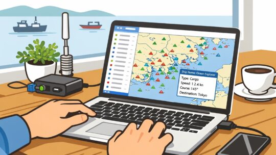 AIS船舶トラッキングにおすすめのノートPCスペックと選び方【初心者向け】