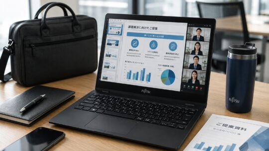 富士通FMVは営業職に向いてる？持ち運び・提案資料・オンライン商談目線で向き不向きを解説