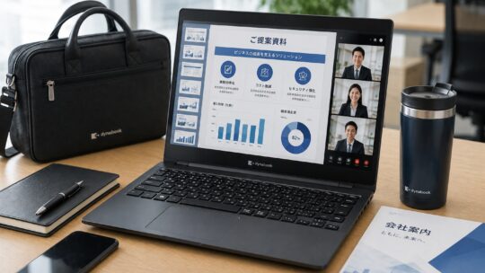 Dynabookは営業職に向いてる？持ち運び・提案資料・オンライン商談目線で向き不向きを解説