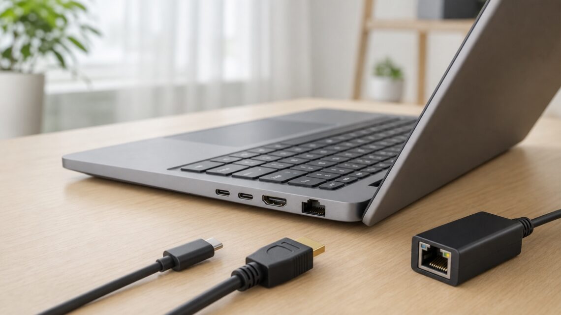 ノートパソコンの端子は何を確認すればいい？USB-C・HDMI・有線LANの見方
