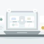 薄型ノートパソコンの用途別記事を整理する机