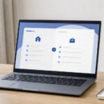 Windows HomeとProの違いを確認するノートパソコンの作業画面