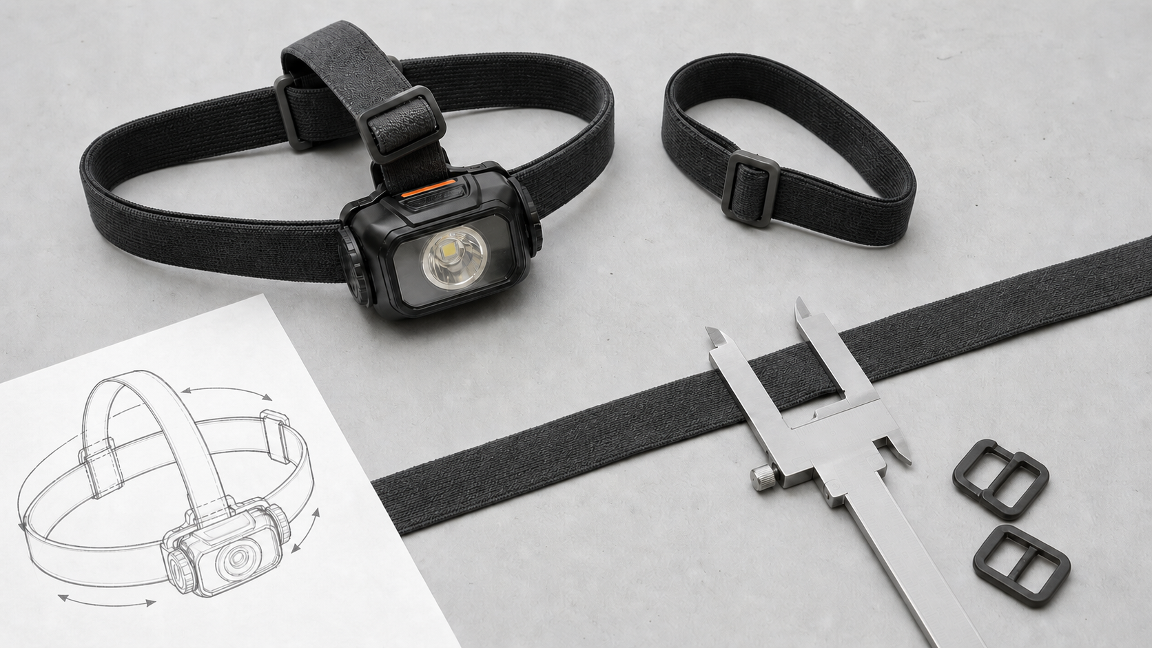 ヘッドライトのバンド交換｜20mm・25mm幅と取付方式の確認方法