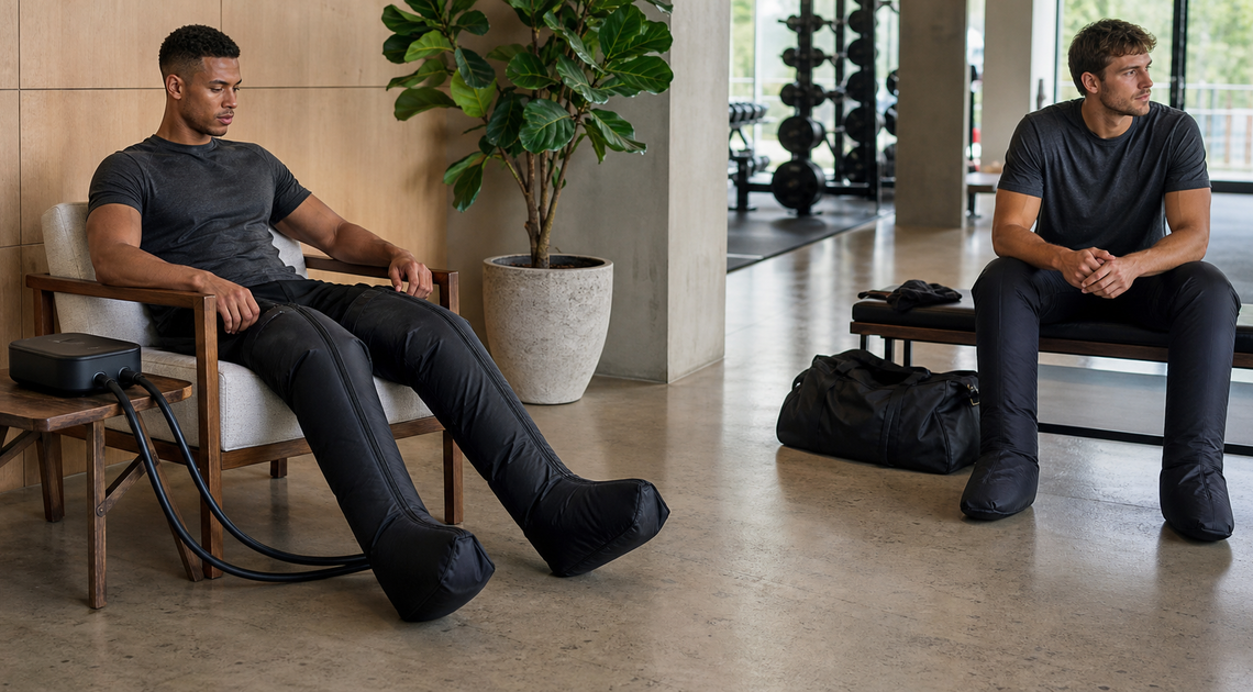 Normatec LegsとPremierの違い|コードレス・ホース・バッテリーで比較