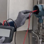 計装機器を校正する作業台