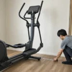 室内に設置したクロストレーナー