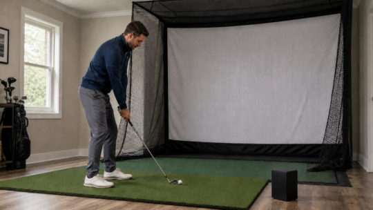 GOLFZON WAVEとGarmin Approach R50の違い｜計測方式・設置機器・維持費で比較