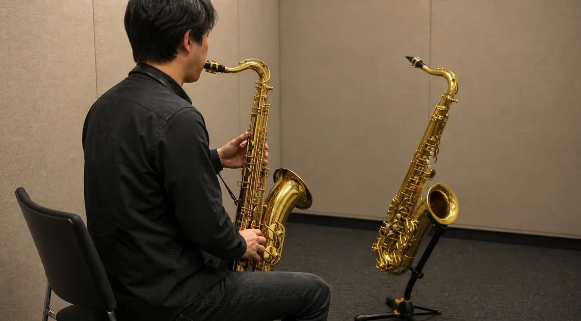 YAMAHA YTS-875EXとYTS-82Zの違い|付属ネック・吹奏感・試奏条件で比較