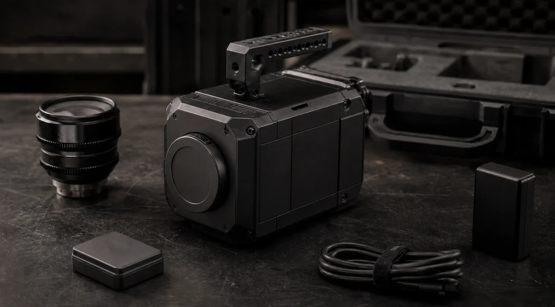 Blackmagic URSA Cine 12K LFのBodyと標準セットの違い｜電源・メディア・必要機材を確認