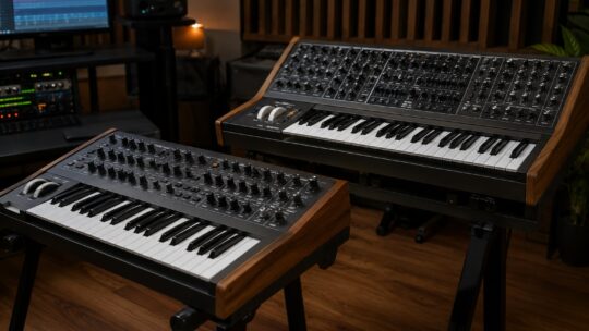Moog MuseとArturia PolyBrute 12の違い｜8・12ボイス、鍵盤表現と音作りで比較