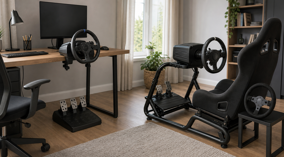 Logicool G923とThrustmaster T598の違い｜駆動方式・トルク・ペダルで比較