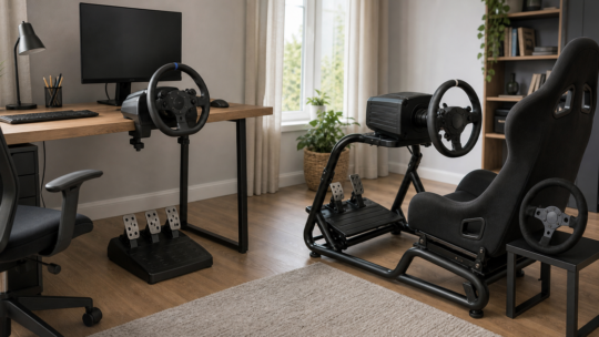 Logicool G923とThrustmaster T598の違い｜駆動方式・トルク・ペダルで比較