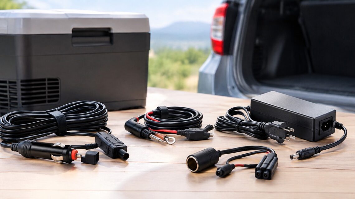 車載冷蔵庫の電源コードはどれを選ぶ？対応機種・DC・ACの違いを解説