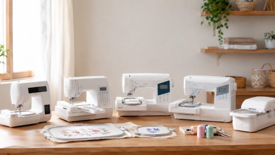 刺繍ミシンおすすめ5選｜用途別に選びやすい機種を比較