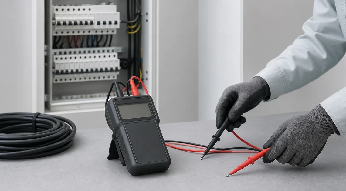 絶縁抵抗計の使い方|測定手順・500V/1000Vの使い分け・測定値の見方