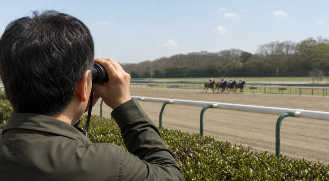 競馬観戦用双眼鏡の倍率｜実視界・明るさ・重さの違い