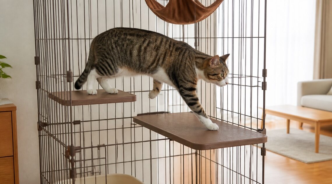 猫ケージに後付けできる追加棚板おすすめ6選
