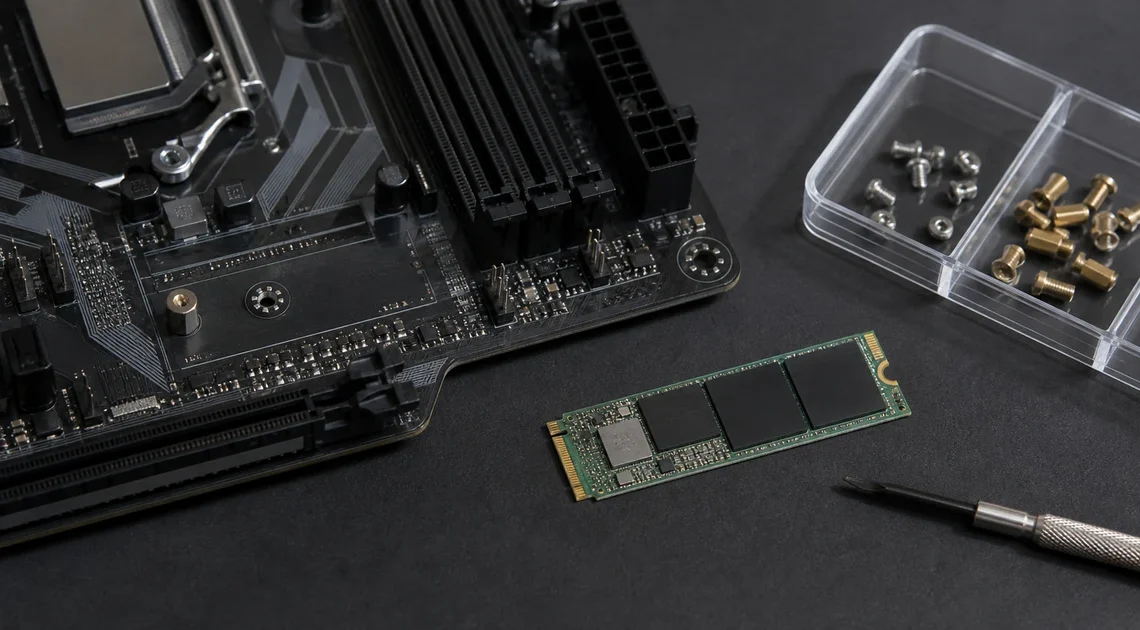 M.2 SSDのネジがないときに使える固定ネジセット3選