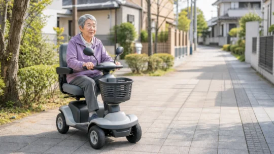 シニアカーに免許は必要？歩行者扱い・歩道走行・保険を確認
