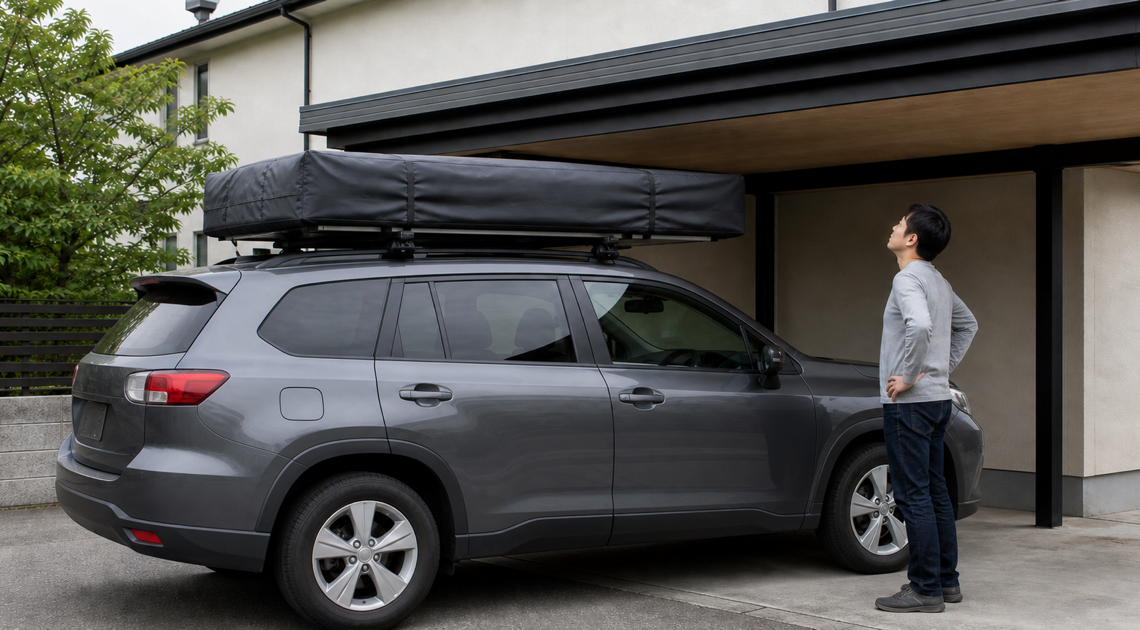 Thule Approach Mを取り付けられる車は?ルーフバー・耐荷重・車高