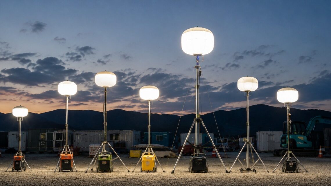 LEDバルーン投光機おすすめ比較|明るさ・電源・用途別に選ぶ
