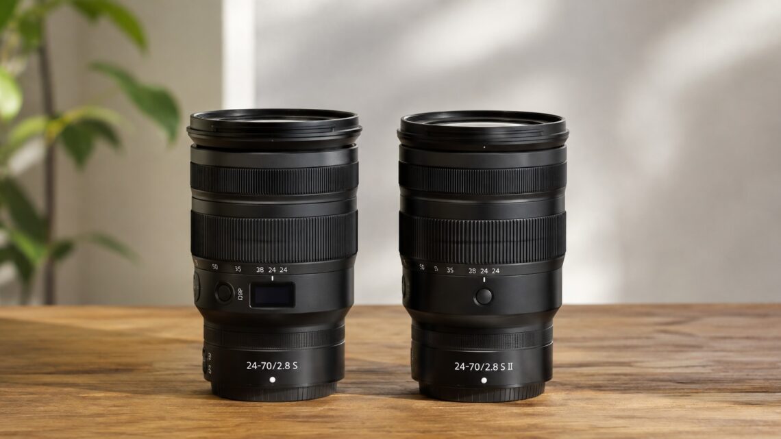NIKKOR Z 24-70mm f/2.8 SとS IIの違いを比較|旧型と新型どっちがおすすめ?