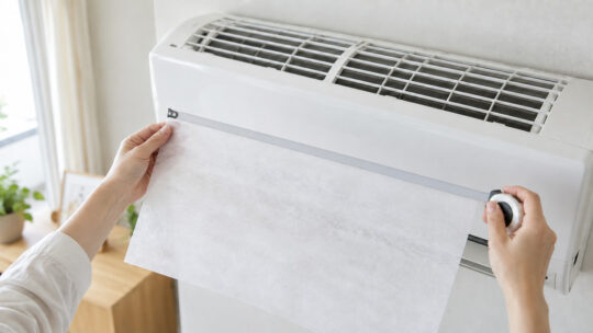 エアコン用フィルターシートの交換｜吸気口寸法とカット方式で選ぶおすすめ5品