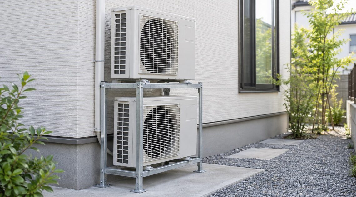 エアコン室外機用二段置き架台おすすめ4選｜寸法・荷重・耐食性で比較