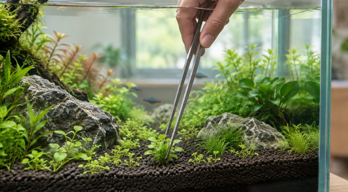 アクアリウム用水草ピンセットのおすすめ6選|長さ・先端形状・材質で比較