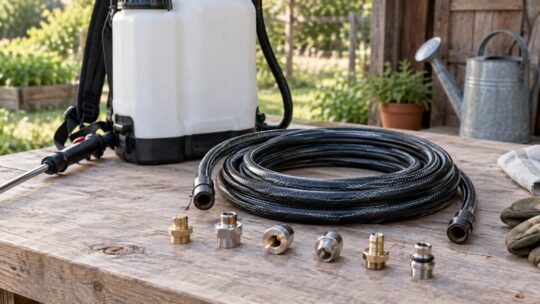 背負い式噴霧器ホースの交換｜内径・接続規格別の対応品