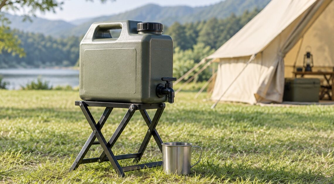 キャンプ用ウォータージャグスタンドおすすめ5選｜底面・耐荷重・高さ・収納性で比較