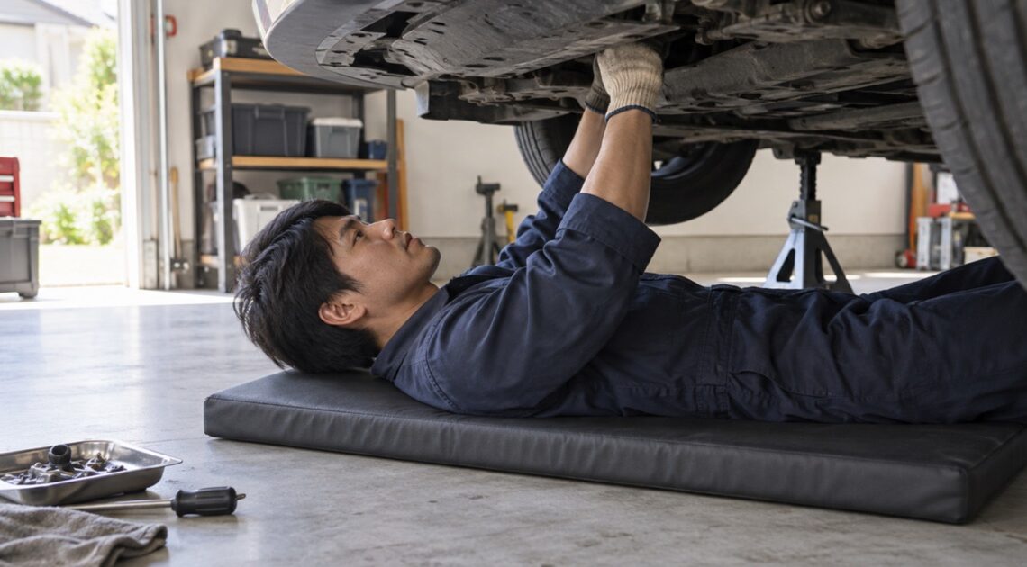車整備用メカニックマットおすすめ6選｜長さ・幅・厚み・耐油性で比較