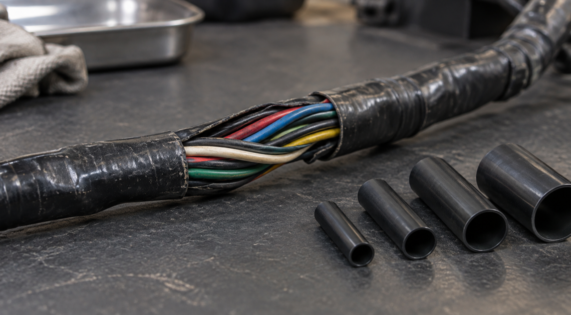 車配線の絶縁ビニールチューブ補修|内径・肉厚別のおすすめ