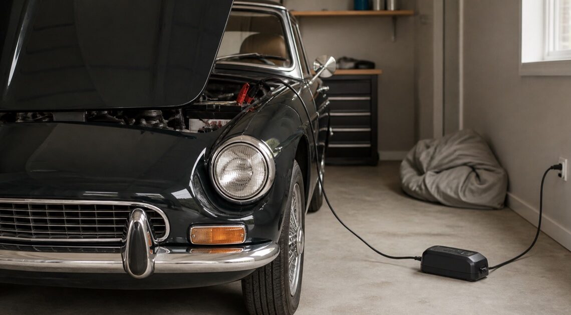 旧車の長期保管におすすめのバッテリー充電器6選｜6V・12V・24V別に比較