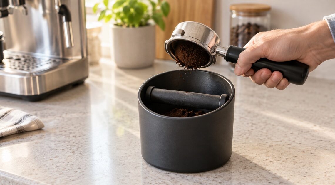 コーヒー用ノックボックスのおすすめ6選|容量・消音バー・設置幅で比較