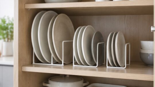 食器棚用皿立てのおすすめは？皿径・棚板奥行・収納高さ別に比較