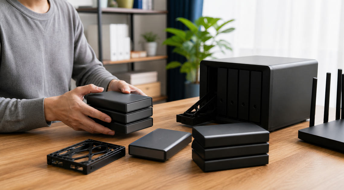 Synology DS1825+の仕様|対応HDD・SSDと最大18ベイの拡張性