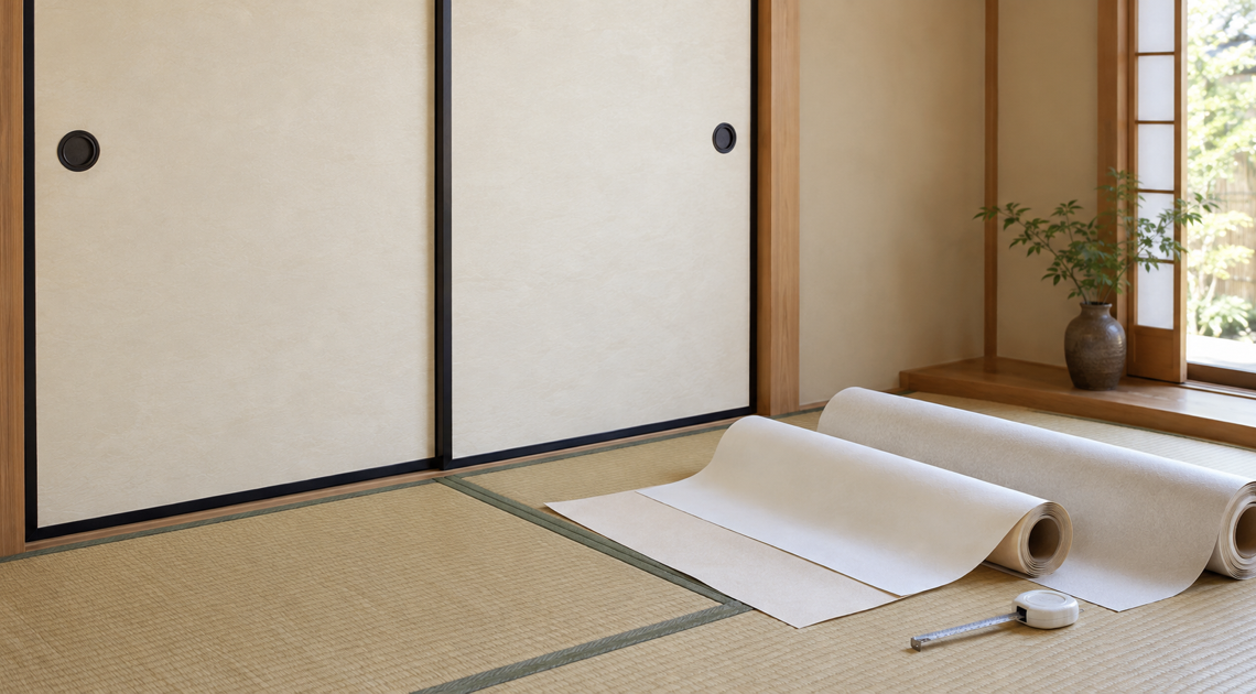 ふすま紙の張り替え用おすすめ7選｜本体寸法・貼付方式で選ぶ