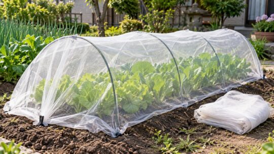 園芸用防虫ネットの交換品｜害虫別の目合いと畝に合う幅