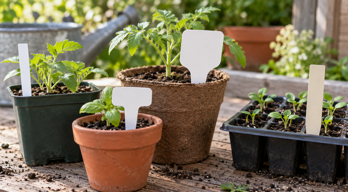 園芸用植物ラベルの交換品|長さと差し込み形状で選ぶ